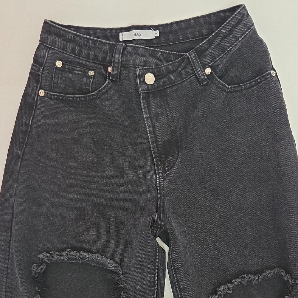 Adika Black High Rise Women's Jeans